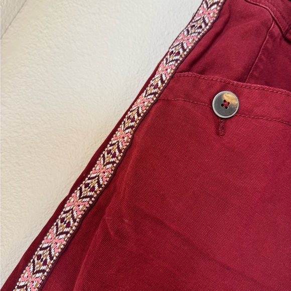 Anthropologie Tapered Side Stripe Pants - Picture 5 of 9